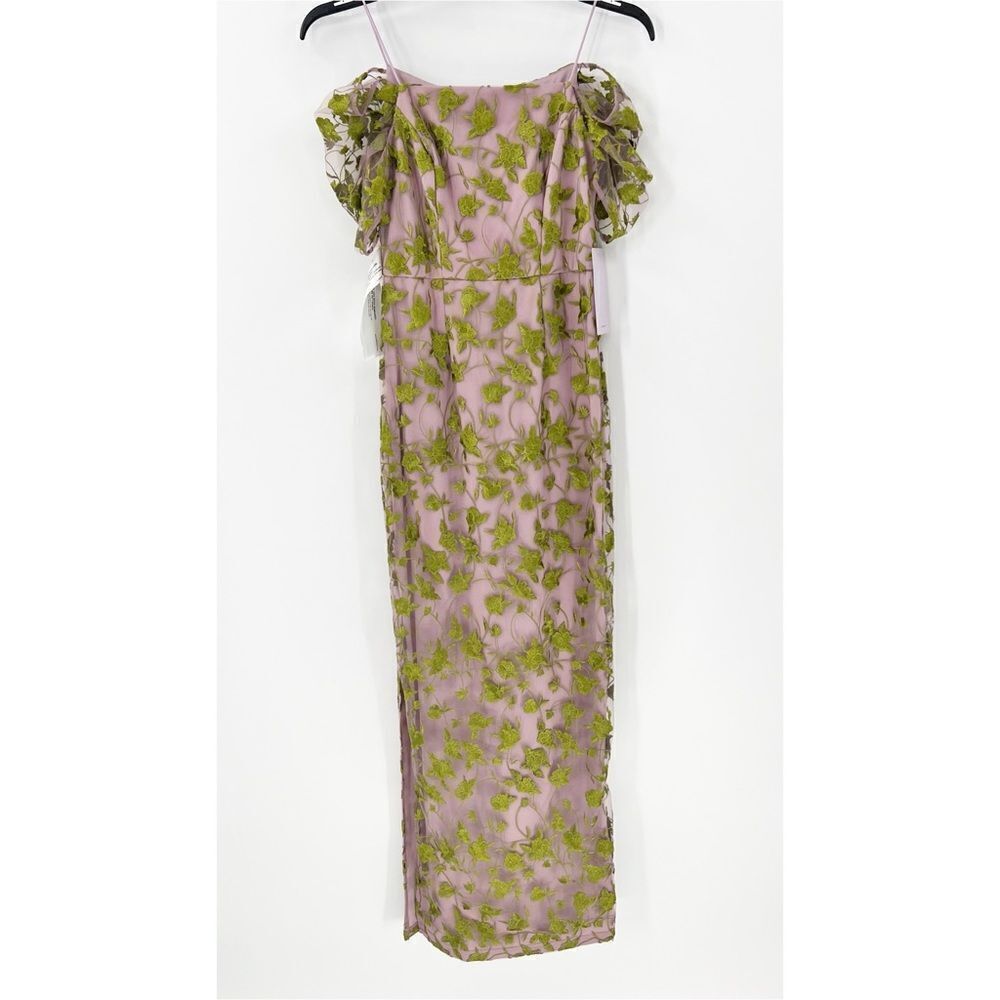JS Collections Embroidered Gown - Picture 5 of 9